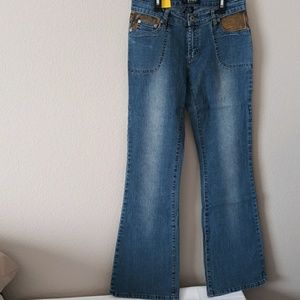 Q Point Stretch Jeans size 7/8